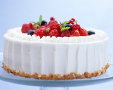 美味的草莓甜点