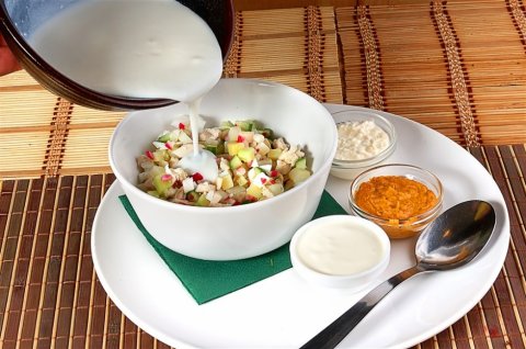 美食系列 - 健康美味的蔬菜沙拉