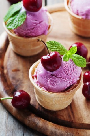 香芋冰激凌图片