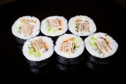 美味的寿司特写高清图