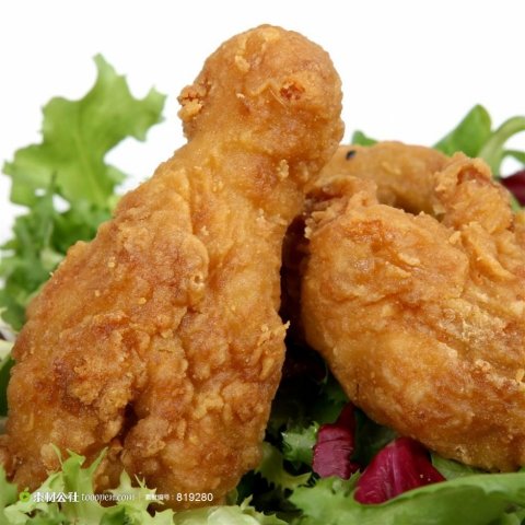 美式炸鸡美食图片