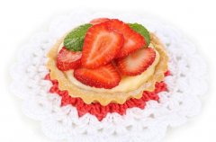 美味草莓蛋糕图片