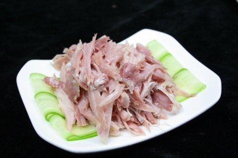 手撕肉兔凉菜系列美食素材图片