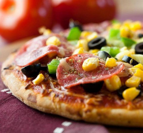 香气扑鼻的意大利披萨图片