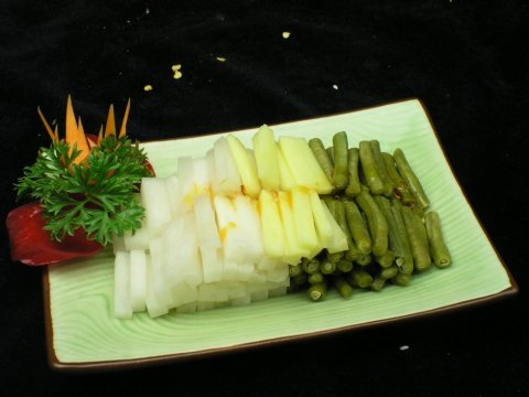 云南包菜凉菜系列美食素材图片
