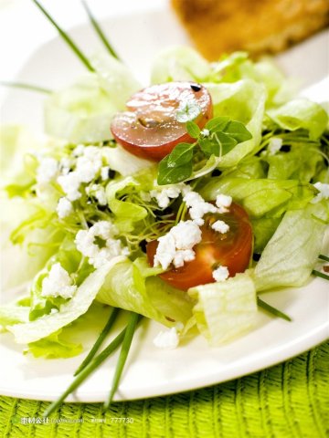 高清新鲜蔬菜美味沙拉素材图片