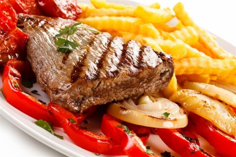 <b>牛排薯条套餐图片</b>